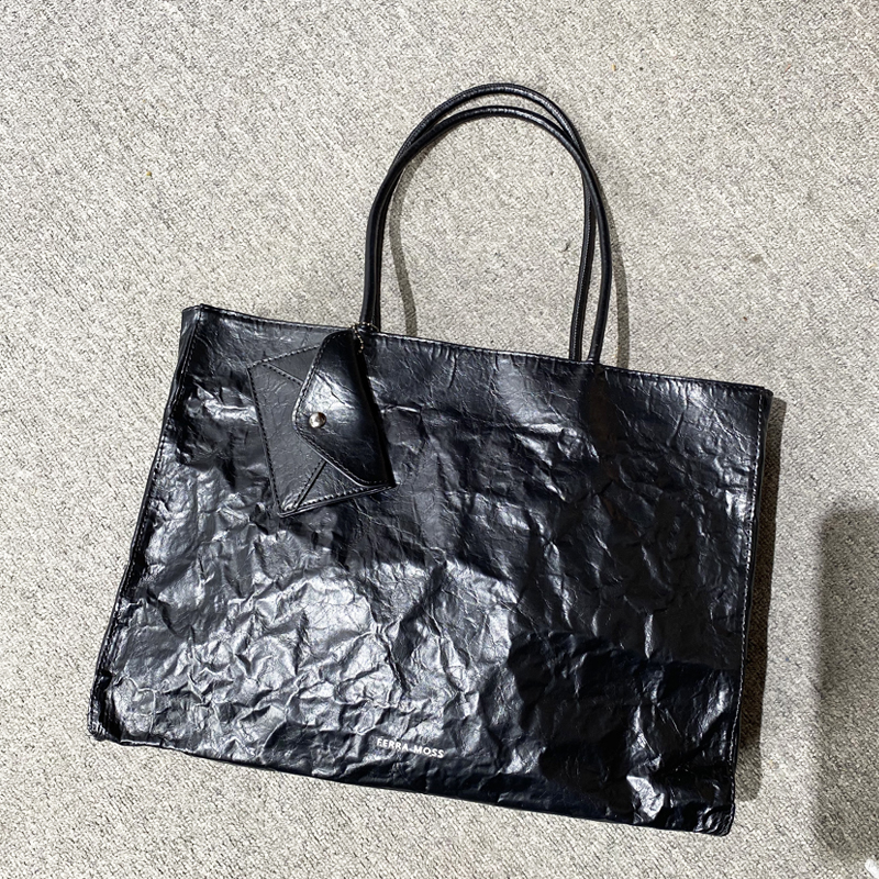Women'S Tote Bags Designer - Korean Casual Kraft Paper Tote Bags