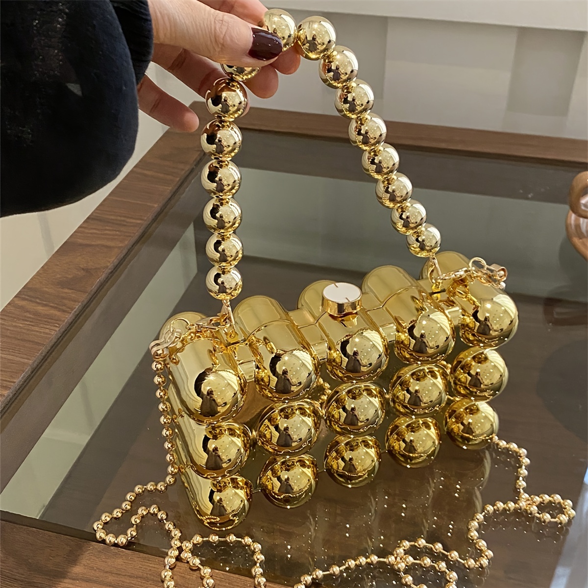 Women Bags Golden - Luxury Designer Bag Crossbody Shoulder Fashion