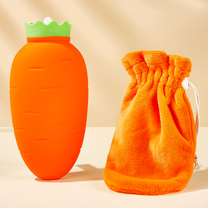 Women Hand Bags For Office - Silicone Hot Water Bottle with Cover