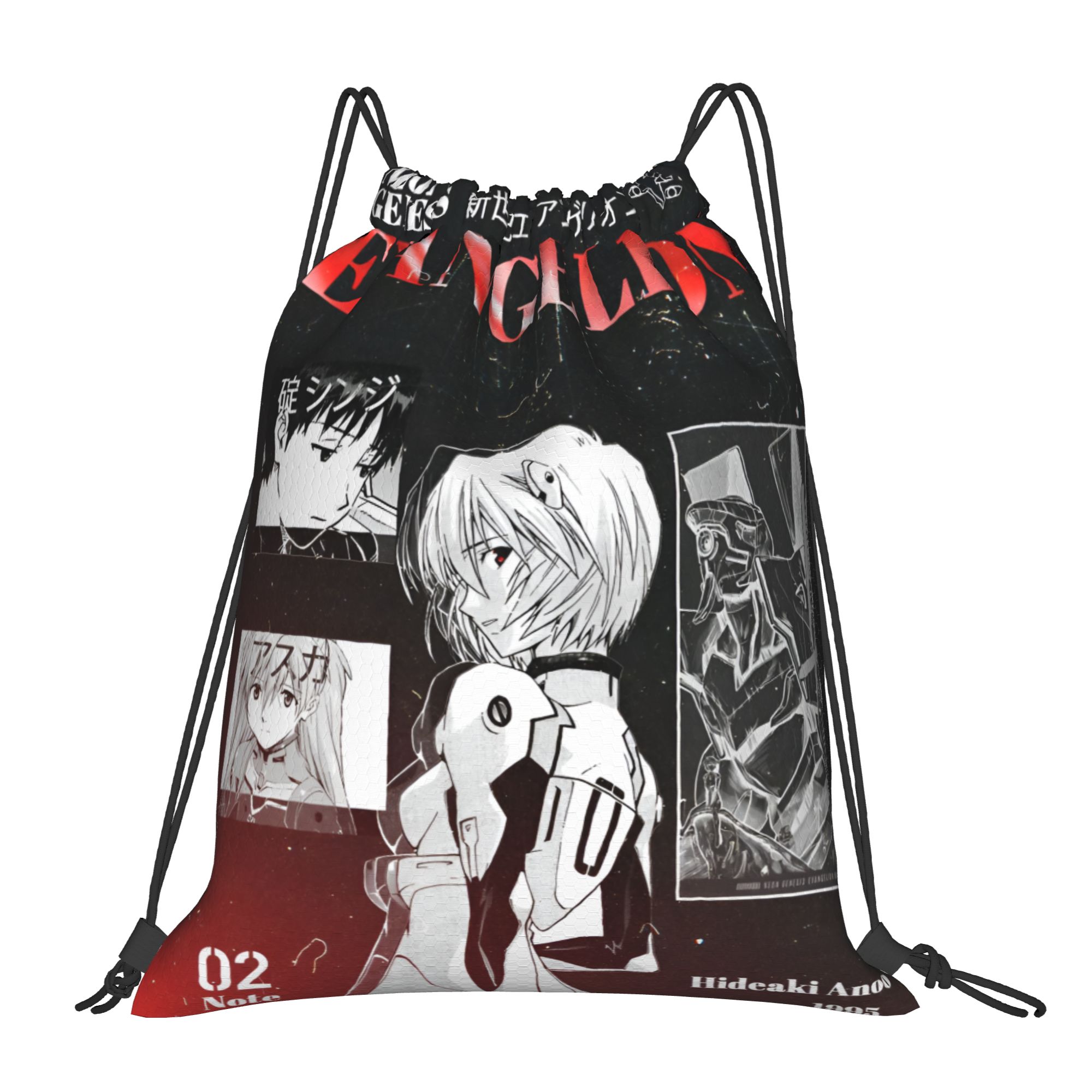 Women'S Yoga Bags - Custom E-Evangelions Drawstring Backpack Bags Women