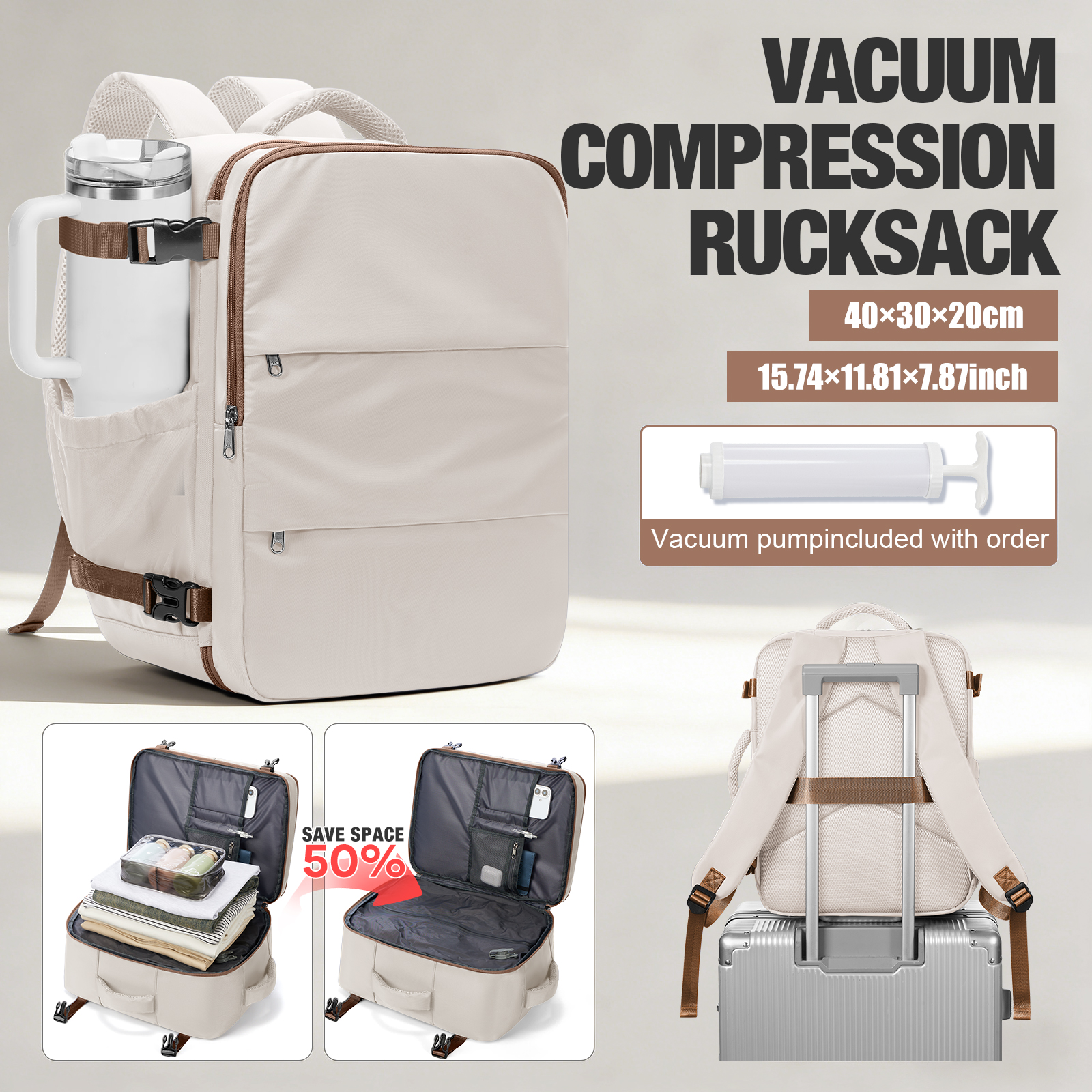 Travel Backpack for Women Vacu - Women Hand Bags For Office ulasan dan harga