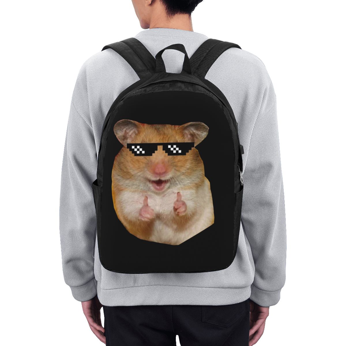 Funny Hamster Backpack Travel  - Womens Backpack ulasan dan harga