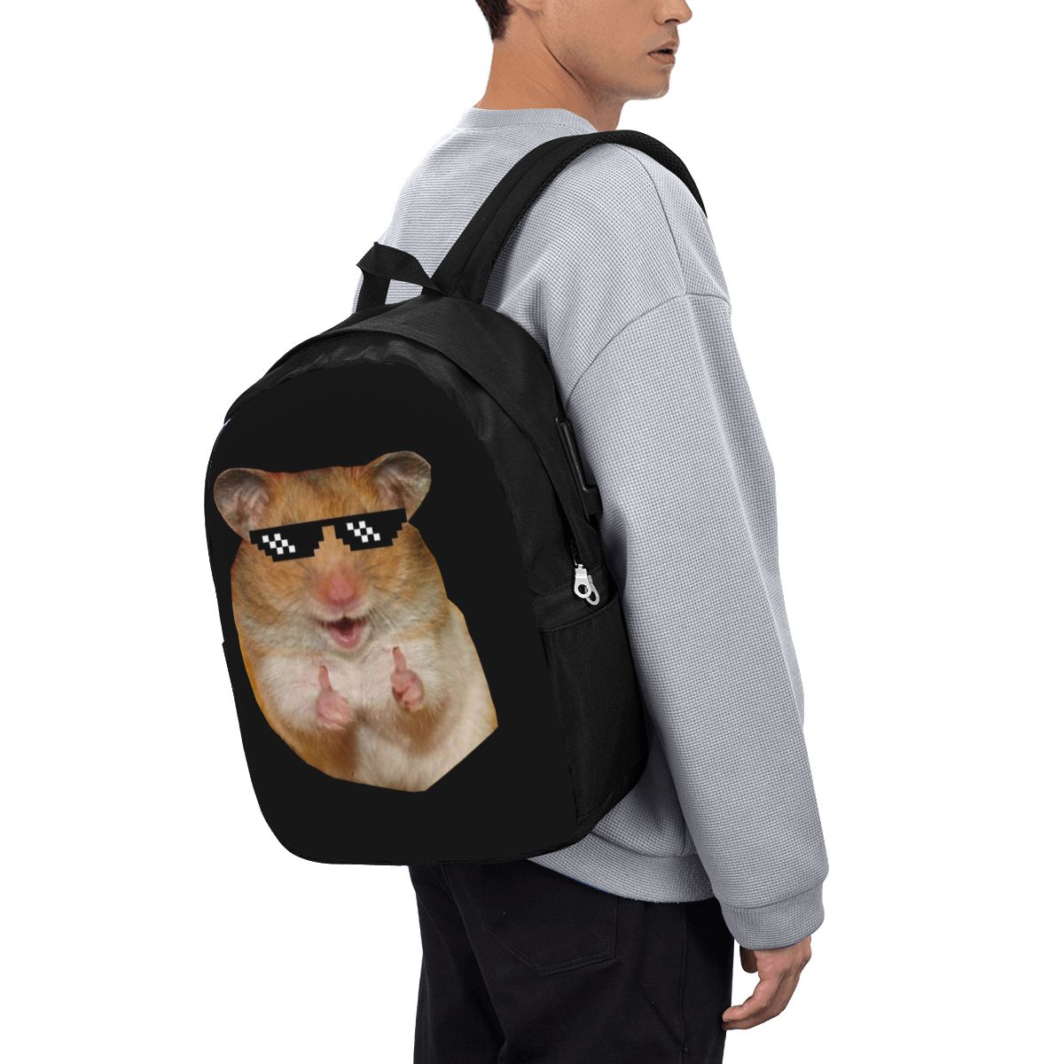 Funny Hamster Backpack Travel  - Womens Backpack ulasan dan harga