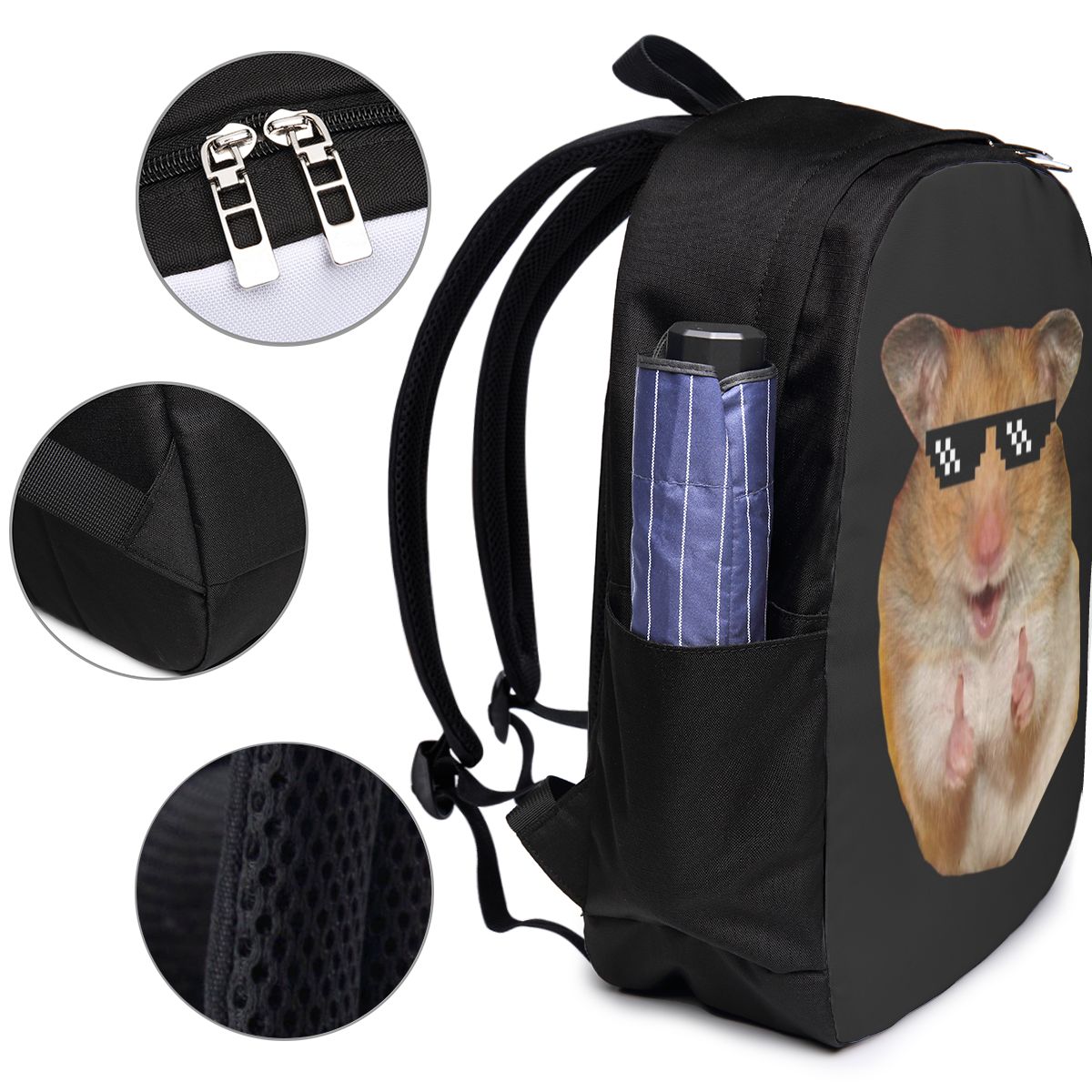 Funny Hamster Backpack Travel  - Womens Backpack ulasan dan harga