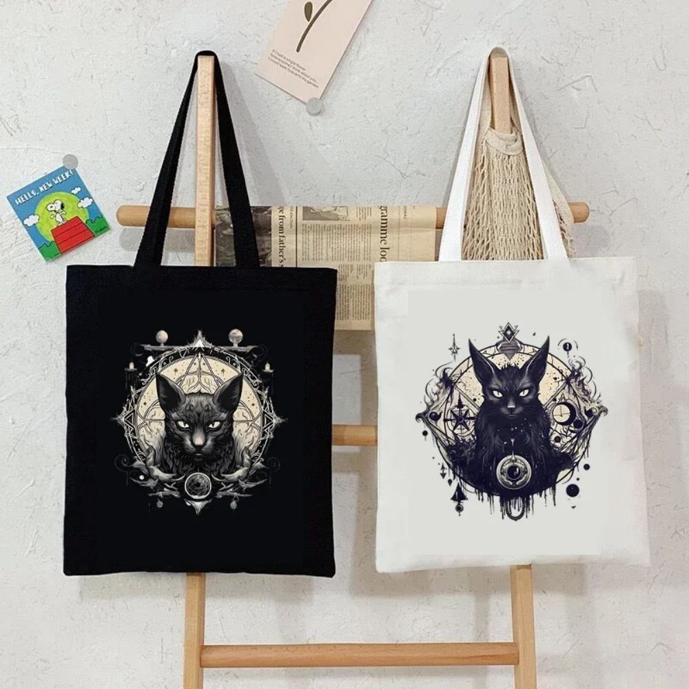 Halloween Gothic-style Dark Ca - Women'S Yoga Bags ulasan dan harga