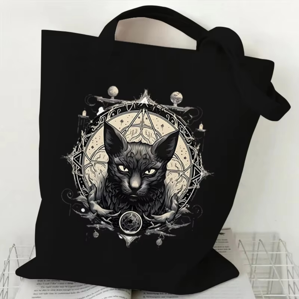 Halloween Gothic-style Dark Ca - Women'S Yoga Bags ulasan dan harga