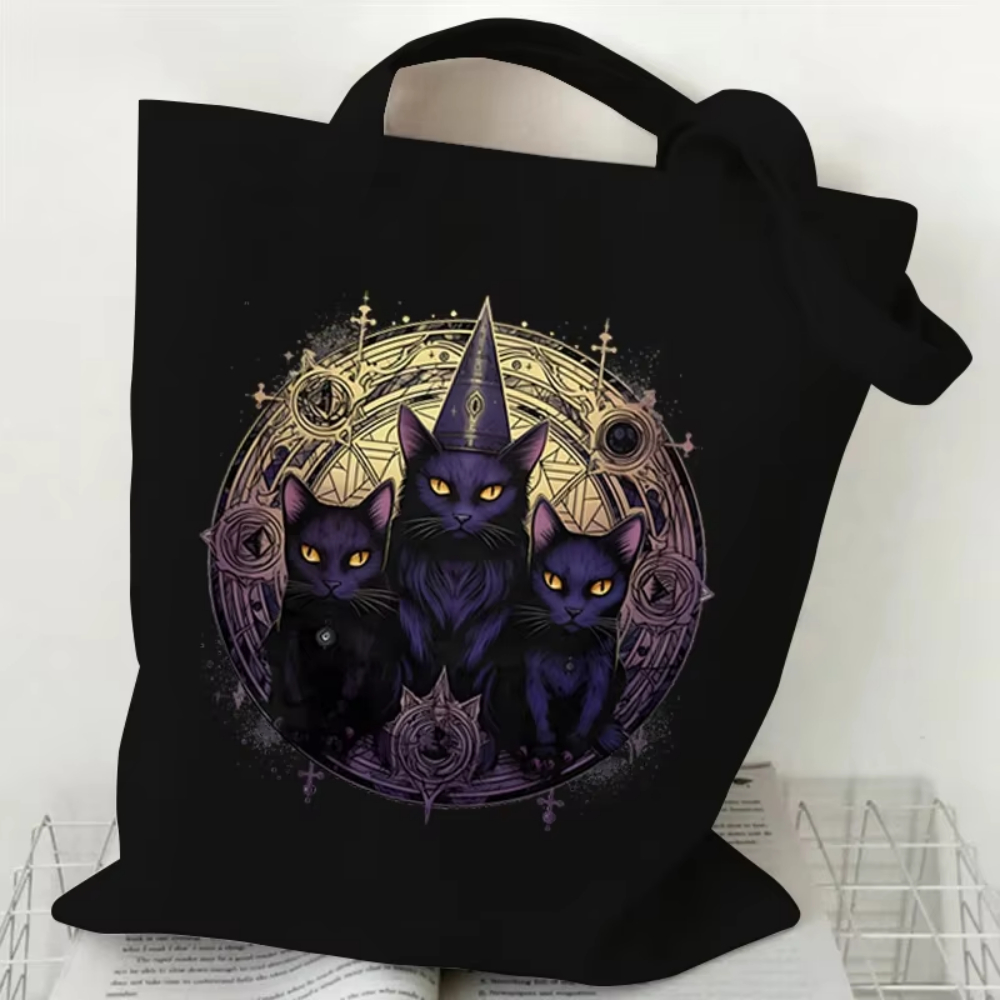 Halloween Gothic-style Dark Ca - Women'S Yoga Bags ulasan dan harga