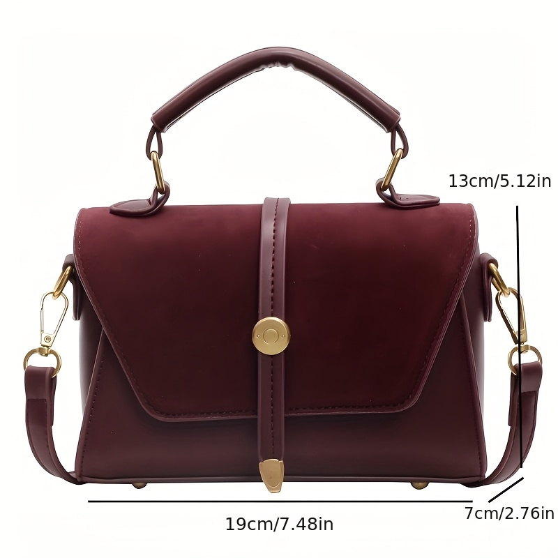 Elegant Faux Handbag with Adju - Women Bags Golden ulasan dan harga