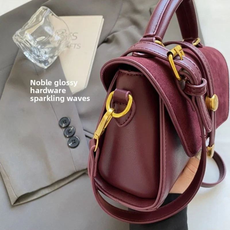 Elegant Faux Handbag with Adju - Women Bags Golden ulasan dan harga