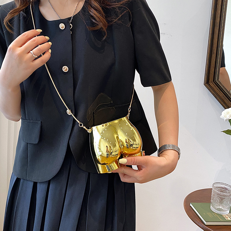 MOODS Niche Design Evening Clu - Women Bags Golden ulasan dan harga