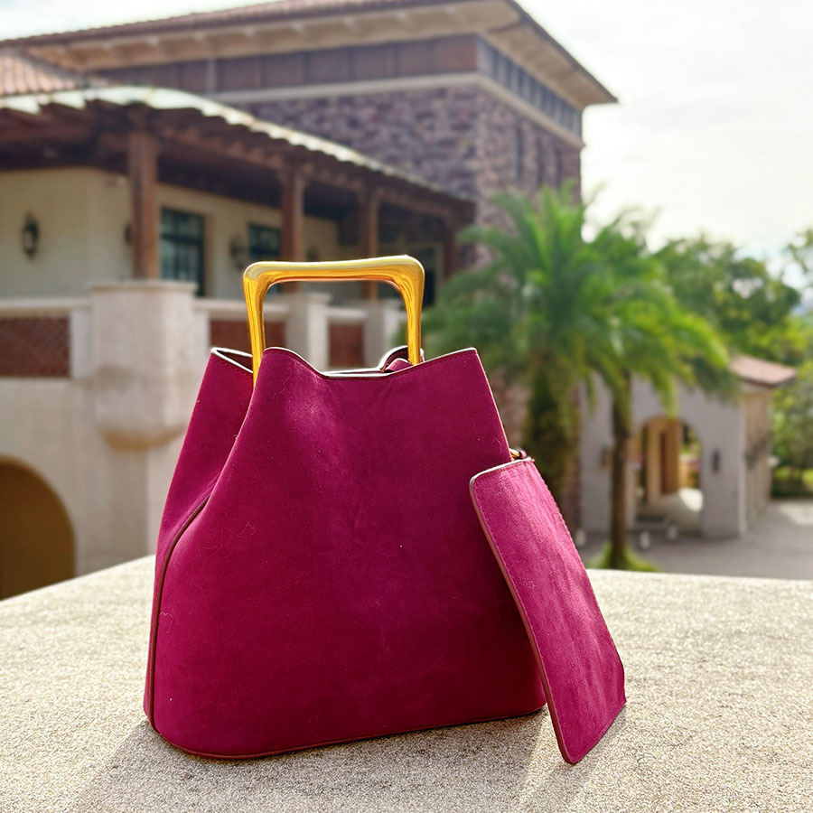 Genuine Suede Leather Women Sh - Women'S Tote Bags Designer ulasan dan harga