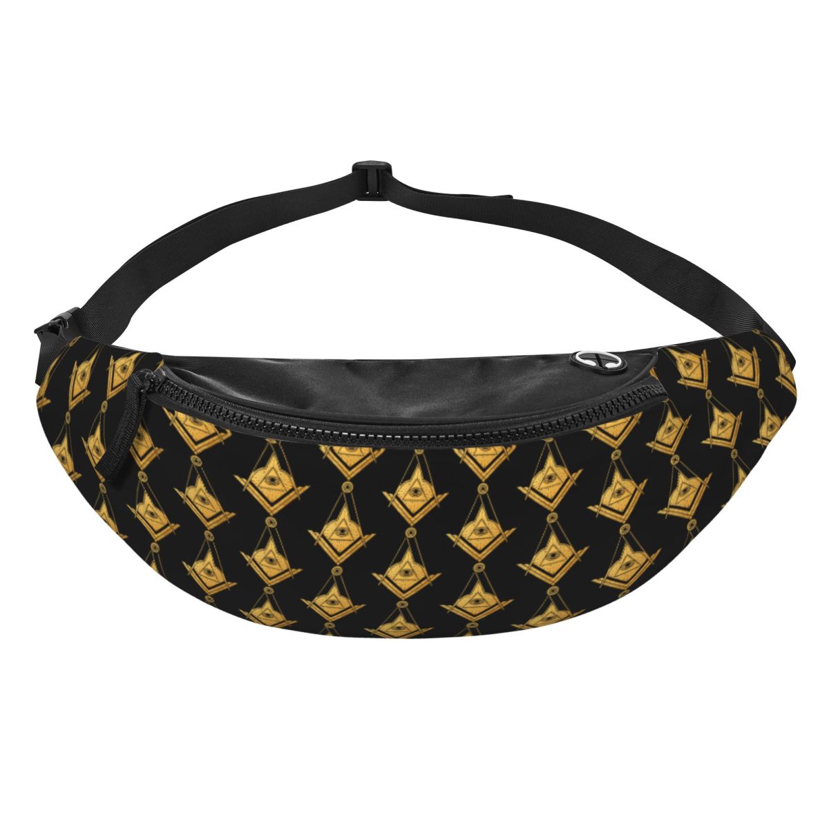 Custom Golden Masonic Symbol F - Women Bags Golden ulasan dan harga