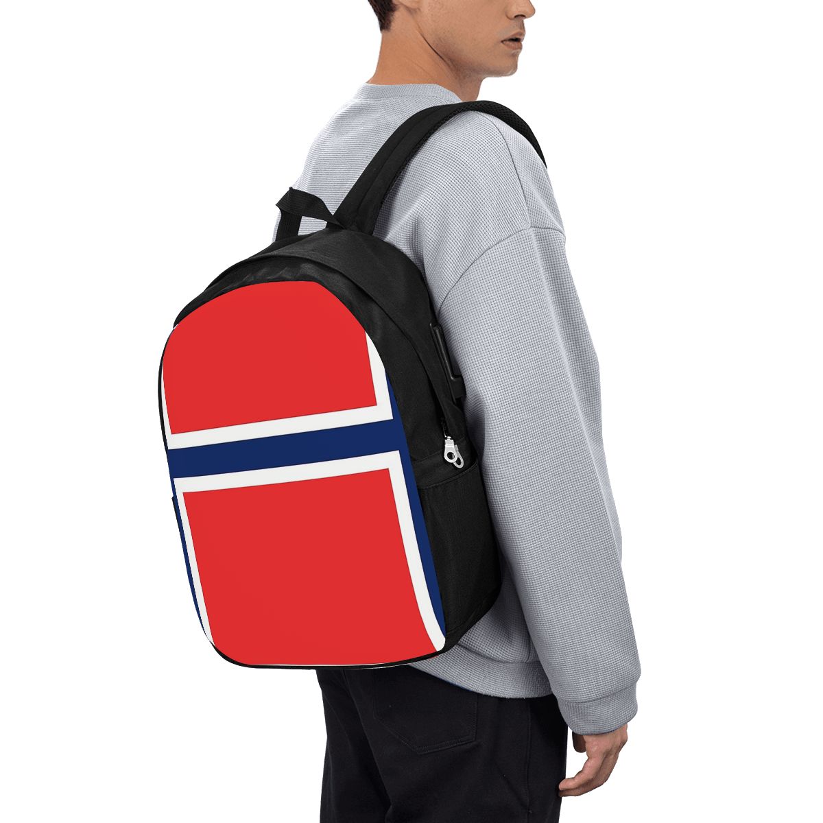 Norway Flag Backpack Travel No - Womens Backpack ulasan dan harga