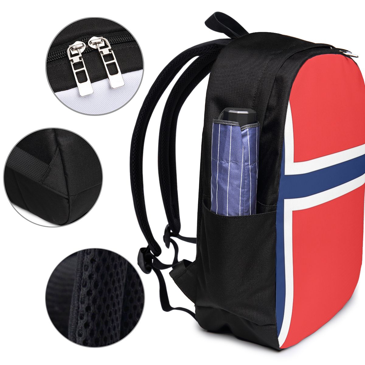 Norway Flag Backpack Travel No - Womens Backpack ulasan dan harga