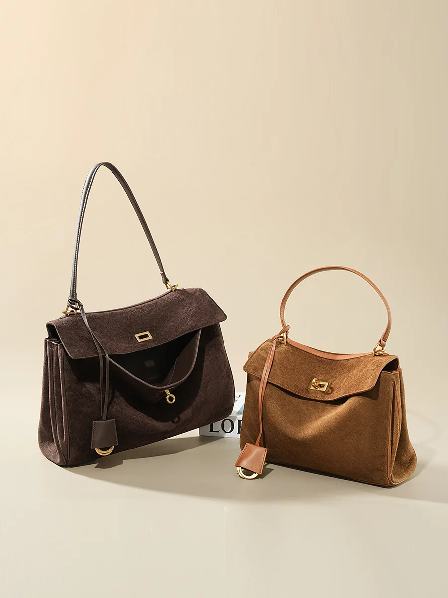 Autumn Winter Women's Suede ge - Women'S Tote Bags Designer ulasan dan harga