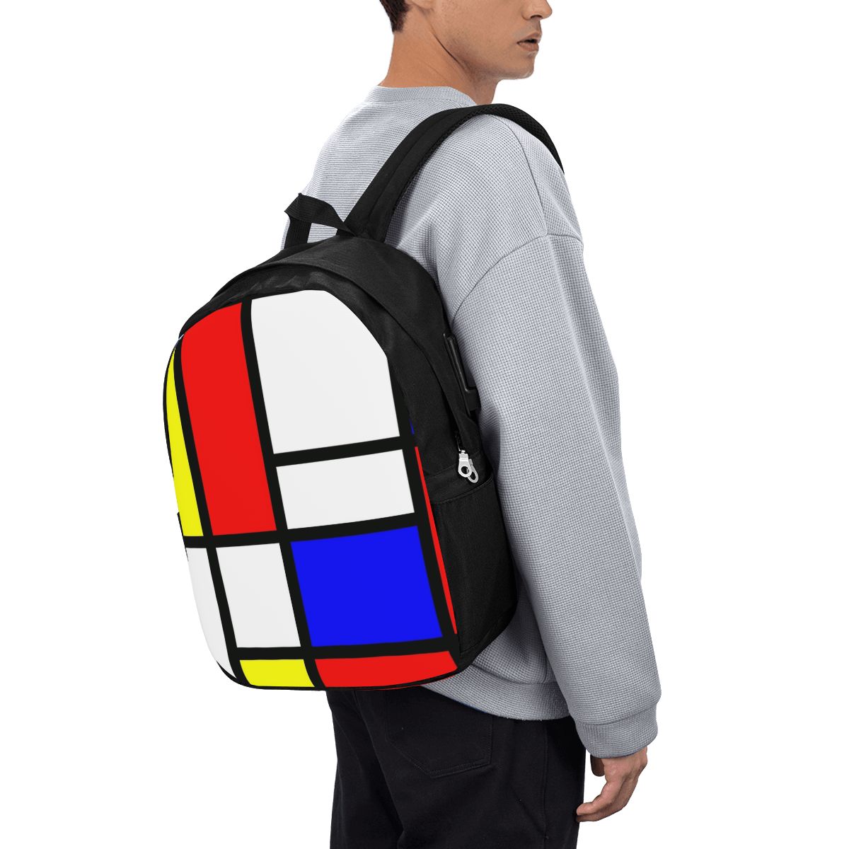 Piet Mondrian Composition  Bac - Womens Backpack ulasan dan harga