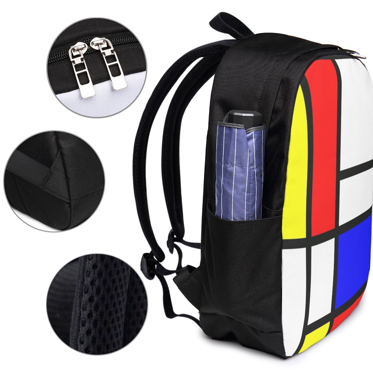 Piet Mondrian Composition  Bac - Womens Backpack ulasan dan harga
