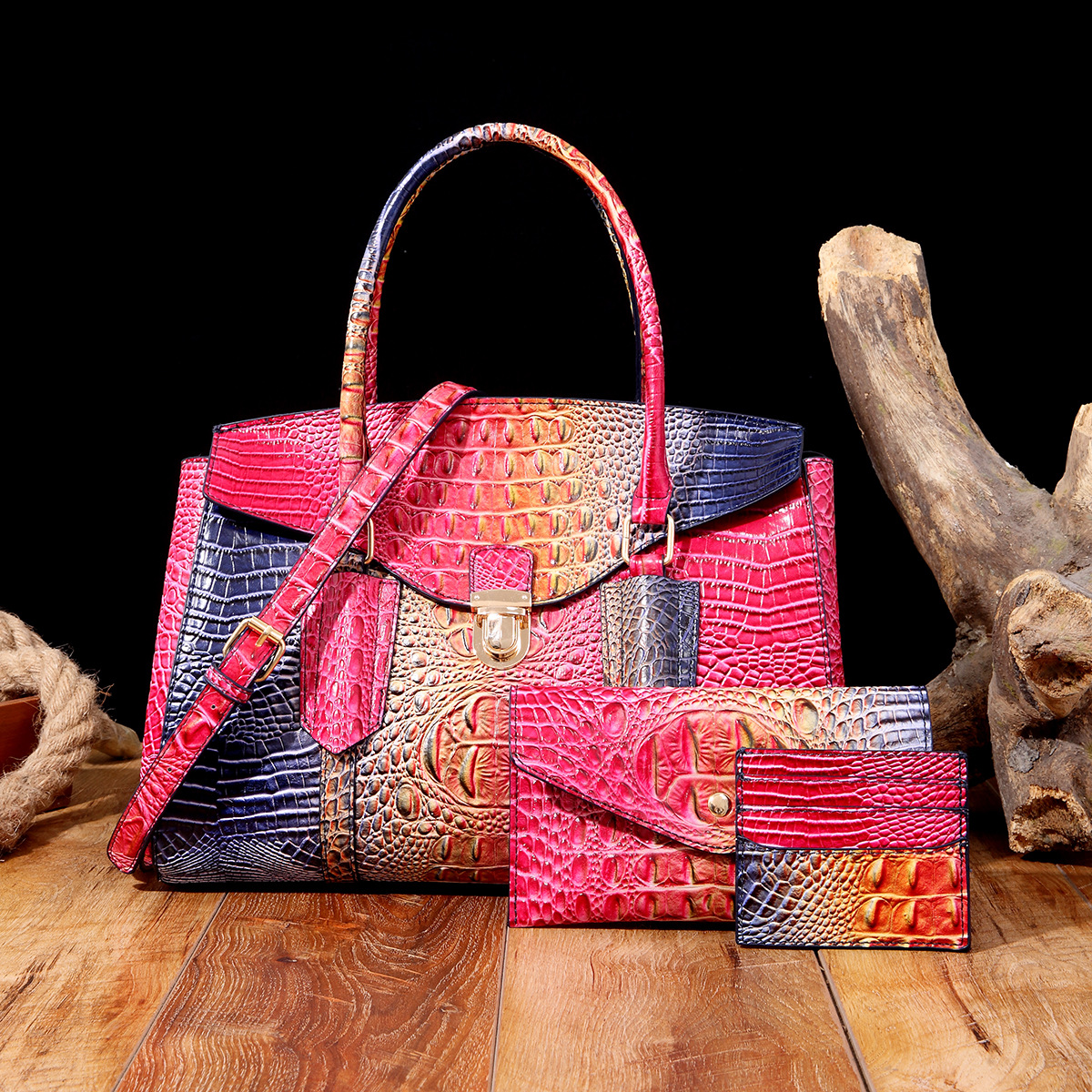 Retro snake pattern handbag, c - Women Bags Zadig ulasan dan harga