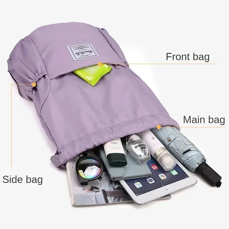 Sports Gym Drawstring Bag Wate - Women'S Yoga Bags ulasan dan harga
