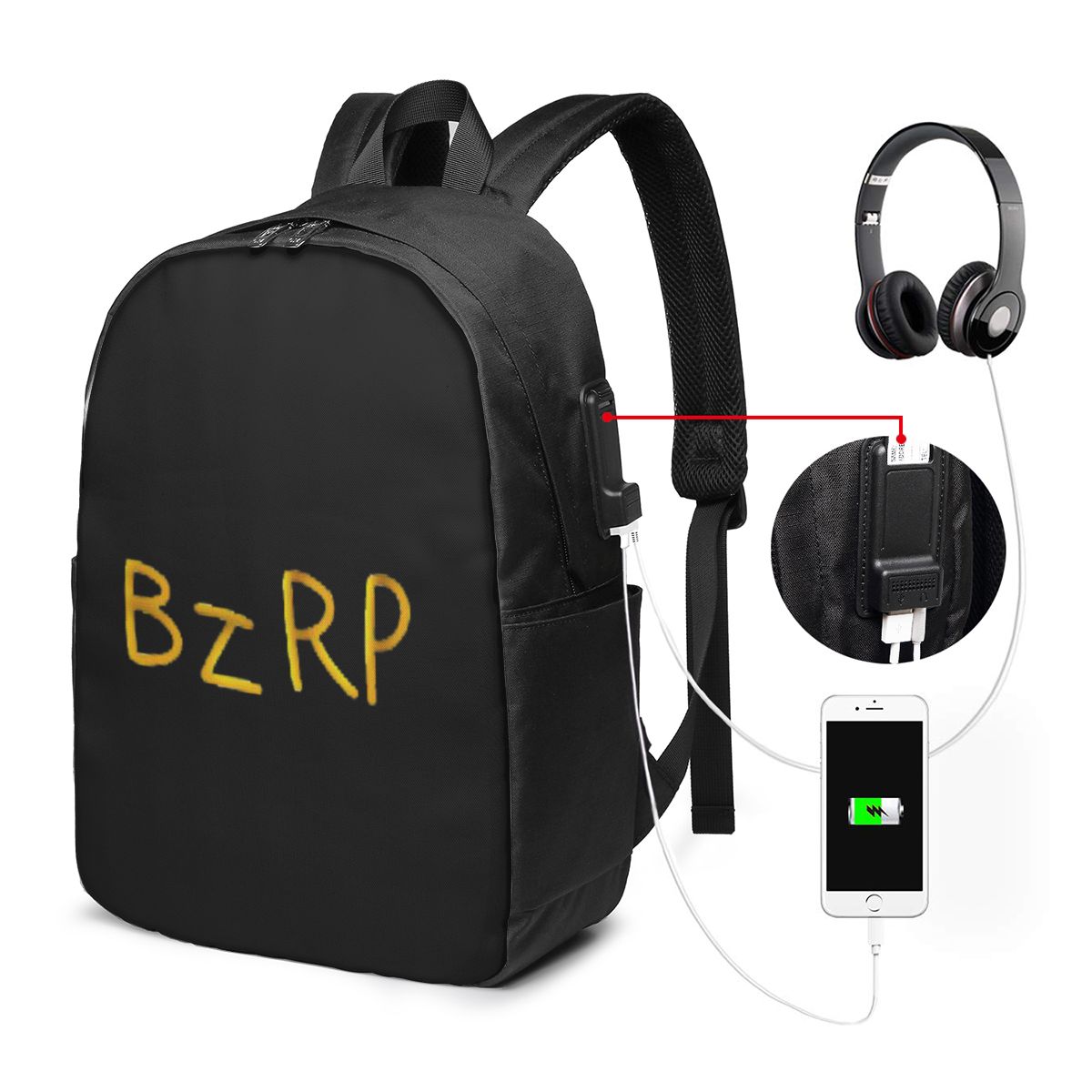 Bizarrap Cap (BZRP) Backpack T - Womens Backpack ulasan dan harga