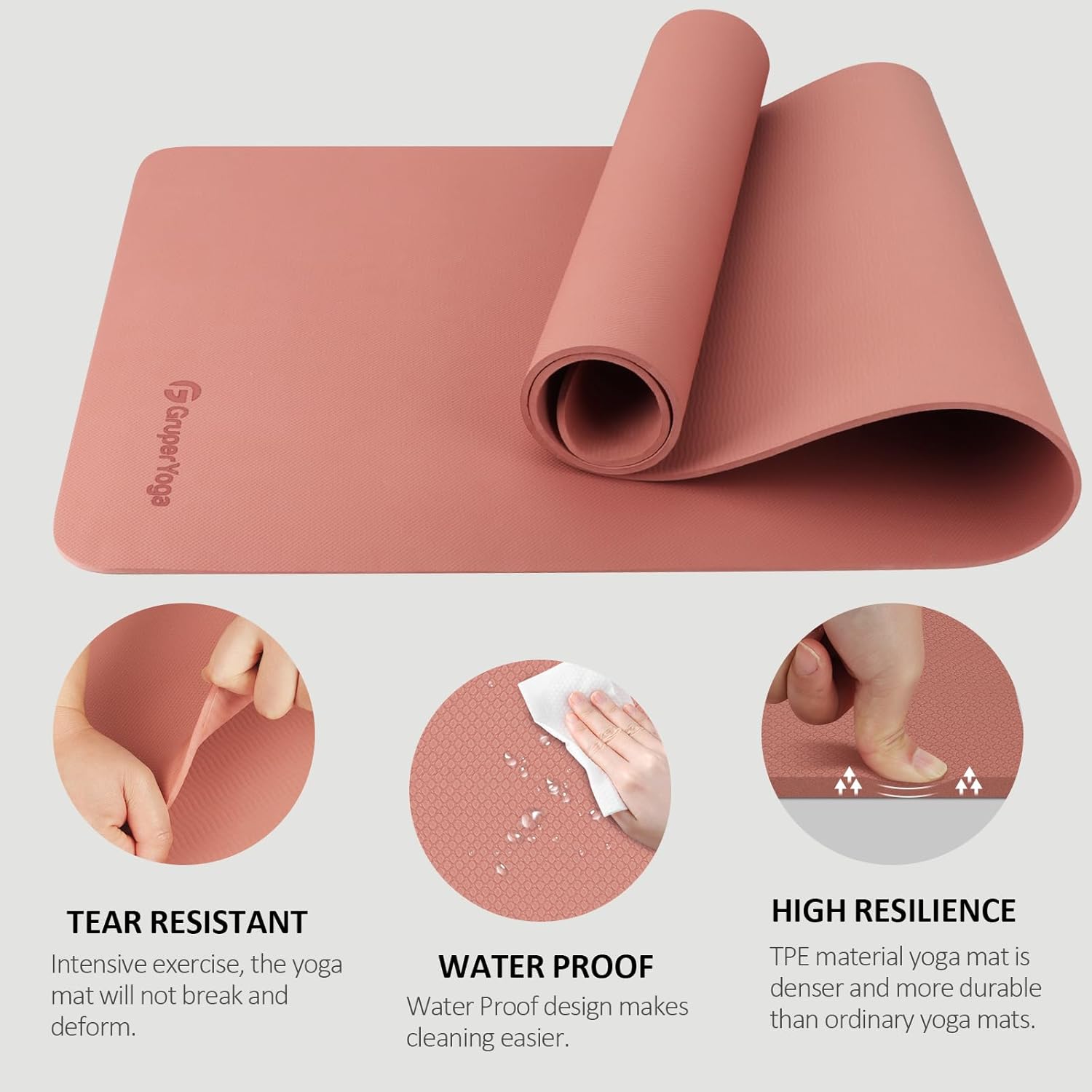Yoga Mat Non Slip 72x24 Inch,  - Women'S Yoga Bags ulasan dan harga