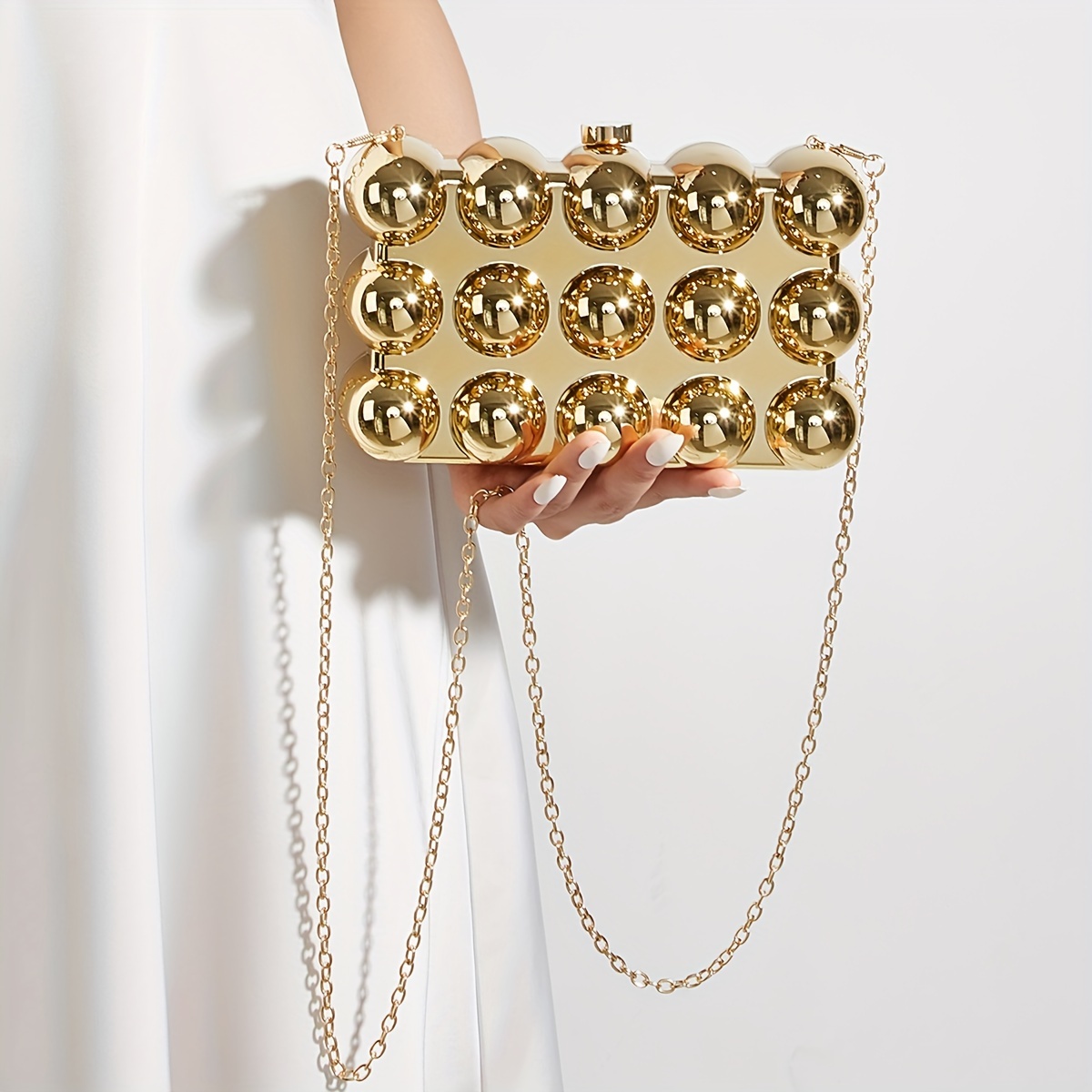 Luxury Designer Bag Crossbody  - Women Bags Golden ulasan dan harga