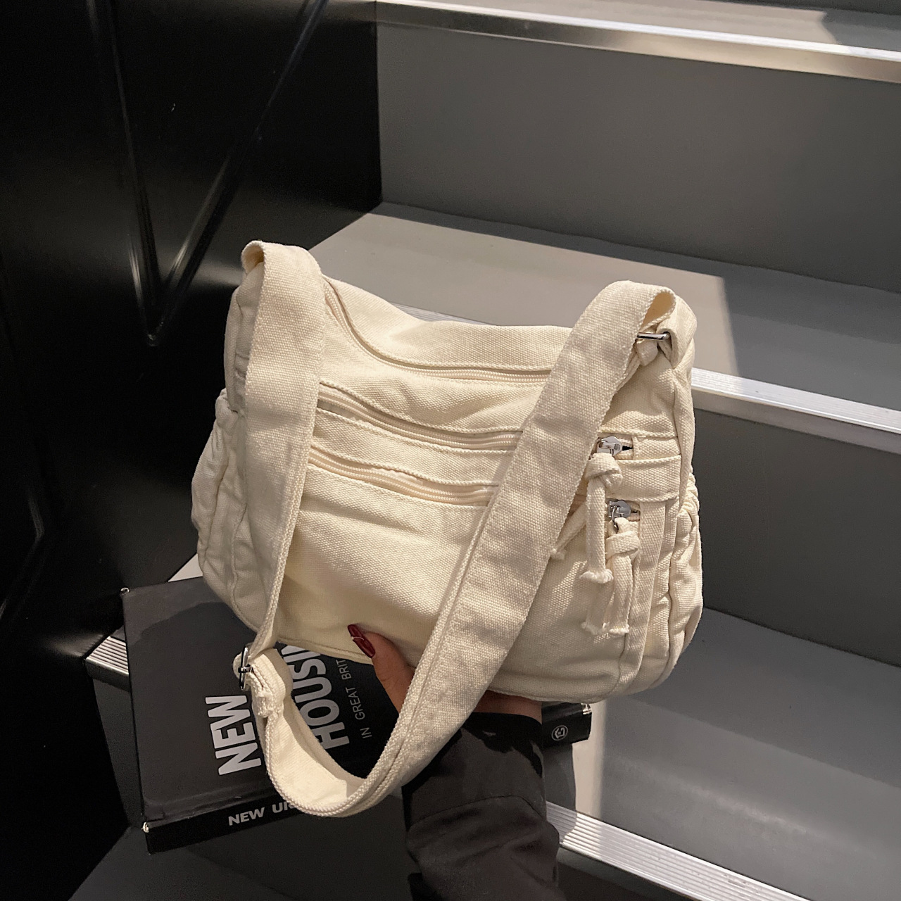 New Fashionable Simple Canvas  - Women Bags Zadig ulasan dan harga
