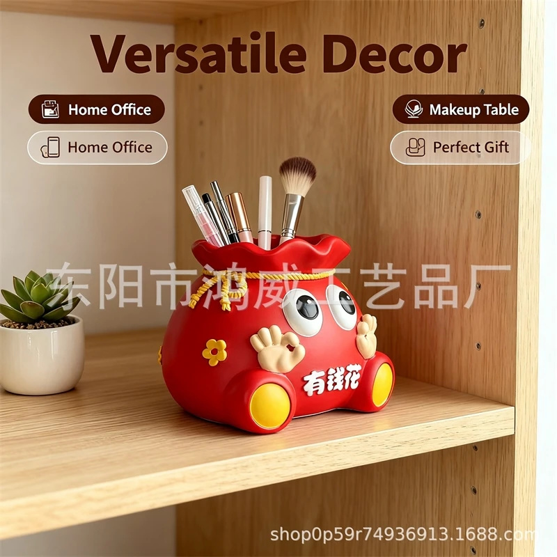 Cute Money Bag Pen Holder Resi - Women Vanity Bags ulasan dan harga