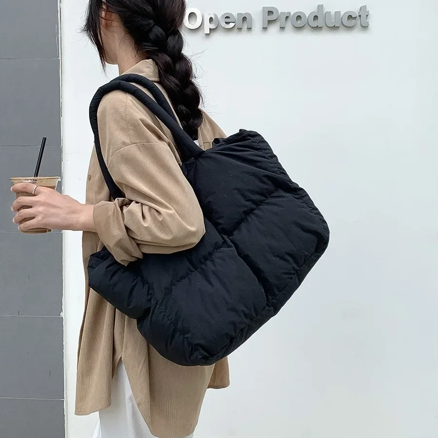 Cotton Padded Tote Large Quilt - Women'S Tote Bags Designer ulasan dan harga