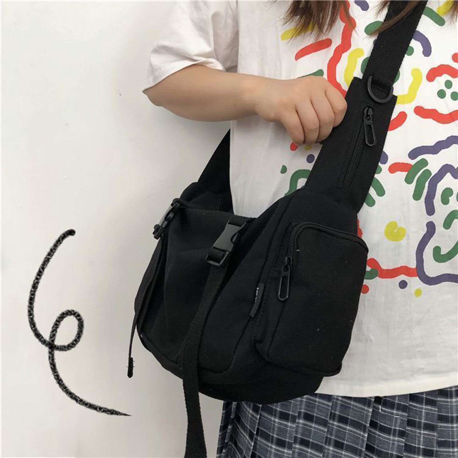 Retro Style Crossbody Bag Larg - Women'S Retro Bags ulasan dan harga