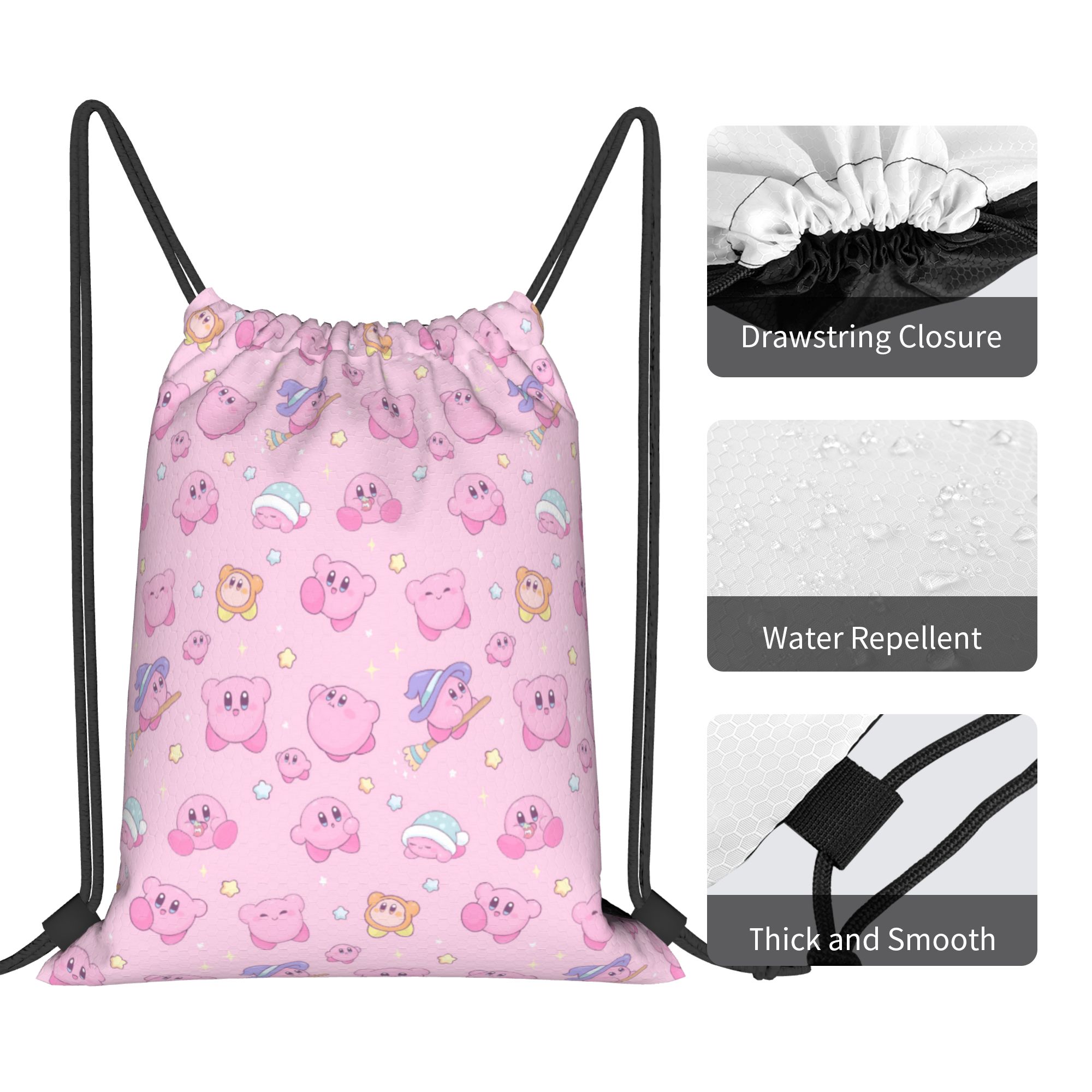 Custom K-Kirbys Drawstring Bac - Women'S Yoga Bags ulasan dan harga
