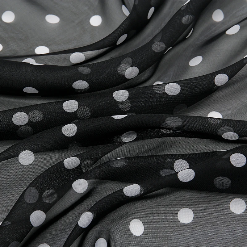 Retro Polka Dot Montage Chiffo - Women'S Retro Bags ulasan dan harga