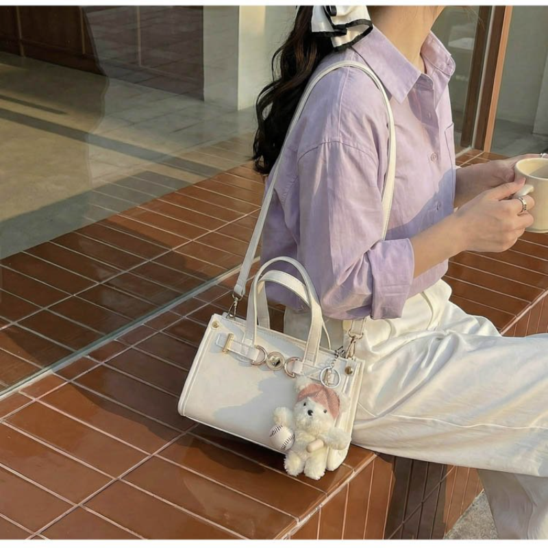 Women's Versatile Solid Color  - Women Hand Bags For Office ulasan dan harga