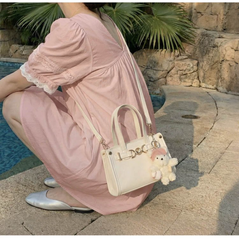 Women's Versatile Solid Color  - Women Hand Bags For Office ulasan dan harga