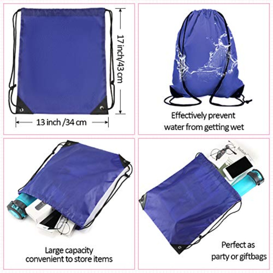 60 Pieces Drawstring Backpack  - Women'S Yoga Bags ulasan dan harga