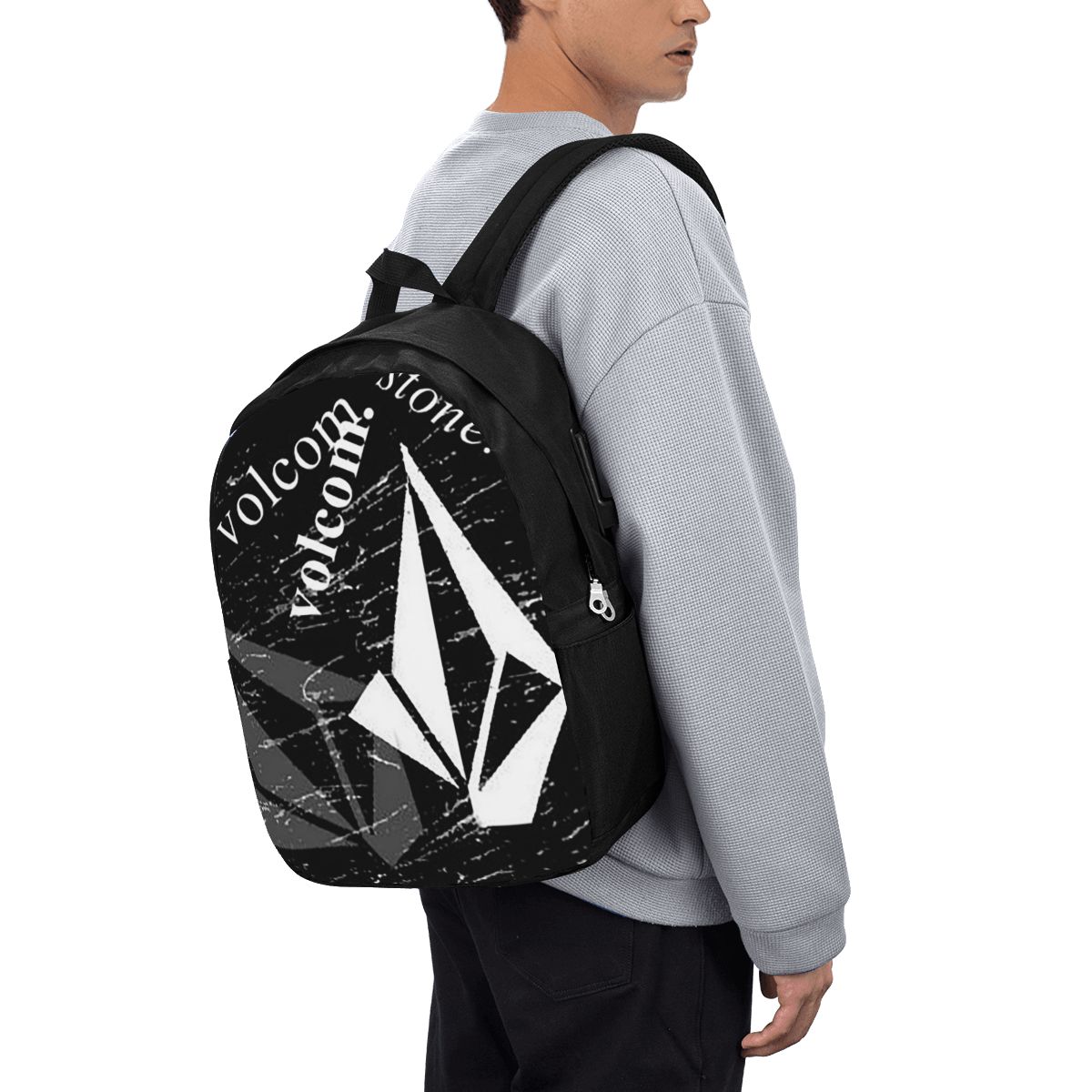V-Volcom Logo Backpack Travel  - Womens Backpack ulasan dan harga