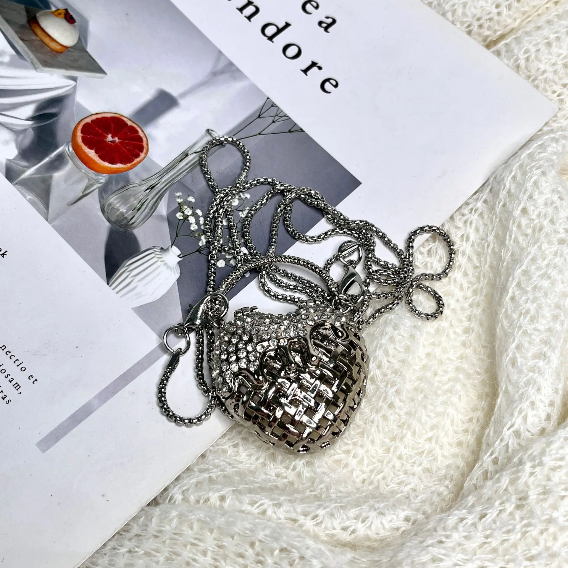 Designer Hollowed Out Heart- H - Women Bags Max ulasan dan harga
