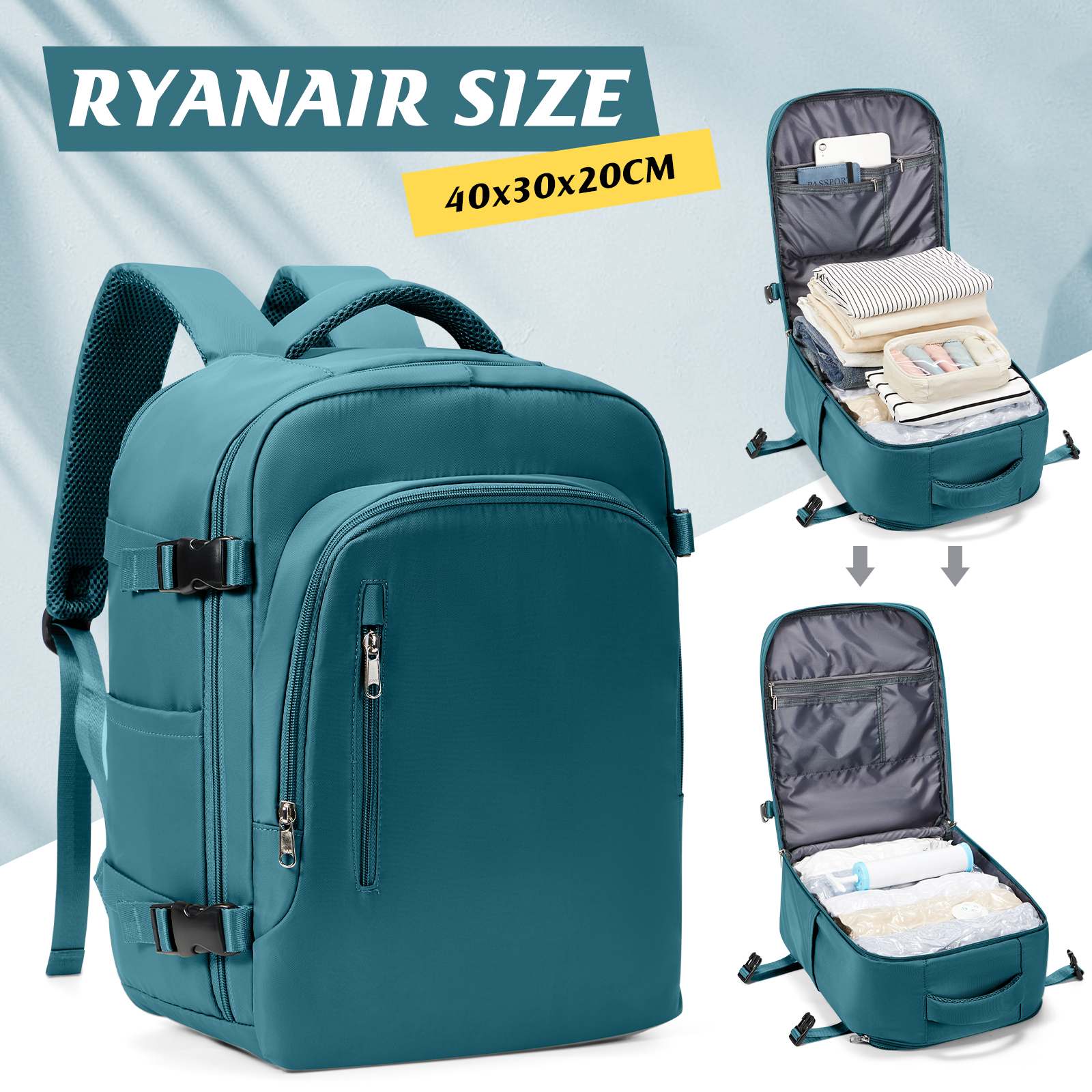Ryanair Hand Luggage 40x30x20  - Women Hand Bags For Office ulasan dan harga