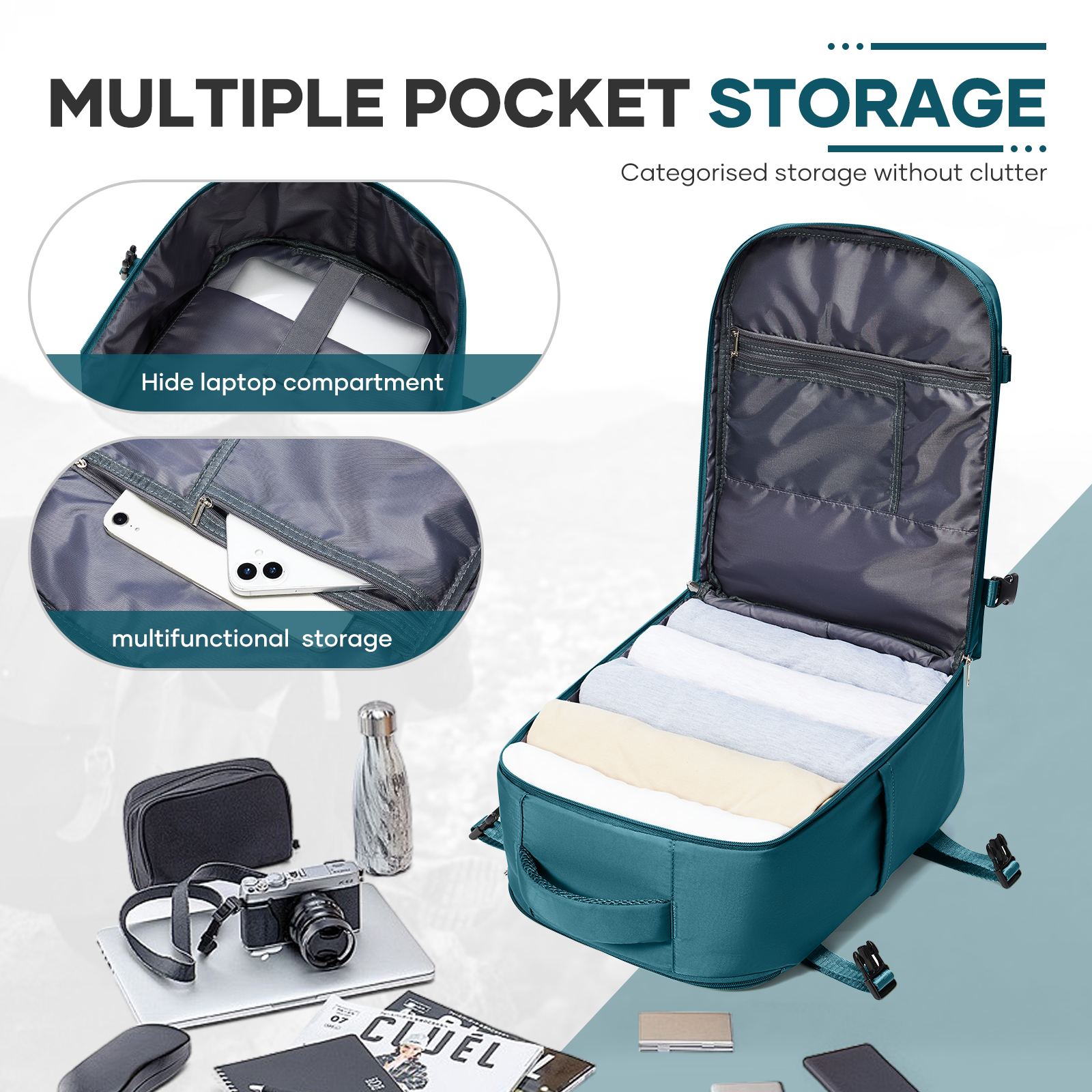 Ryanair Hand Luggage 40x30x20  - Women Hand Bags For Office ulasan dan harga