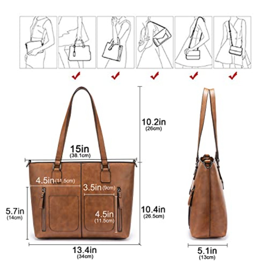 LOVEVOOK Purses Tote Bag for W - Women'S Retro Bags ulasan dan harga
