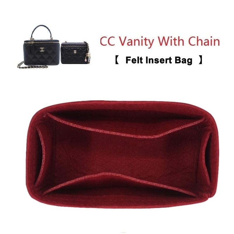Felt Insert Bag Organizer for  - Women Vanity Bags ulasan dan harga
