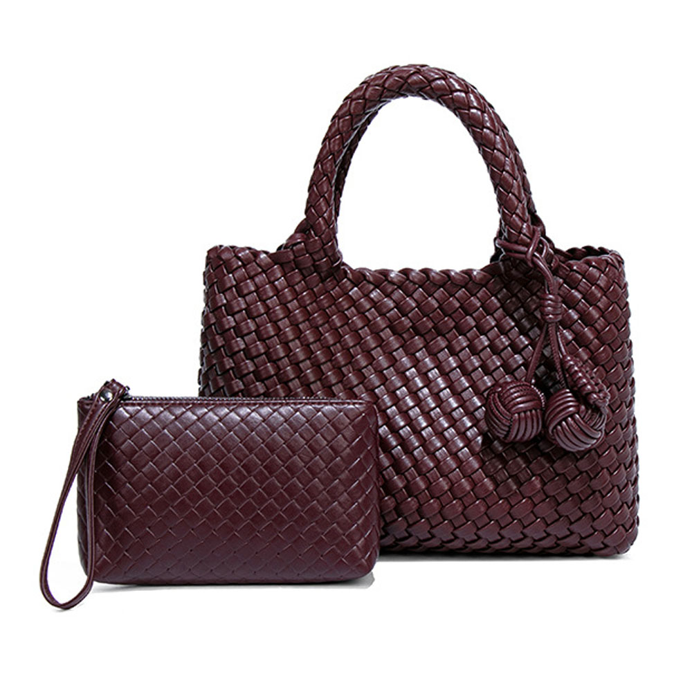 Woven Shopper Bag Fashionable  - Women'S Tote Bags Designer ulasan dan harga