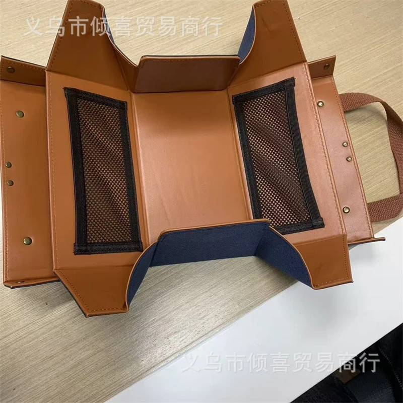 Leather Magnetic Makeup Tote B - Women Vanity Bags ulasan dan harga