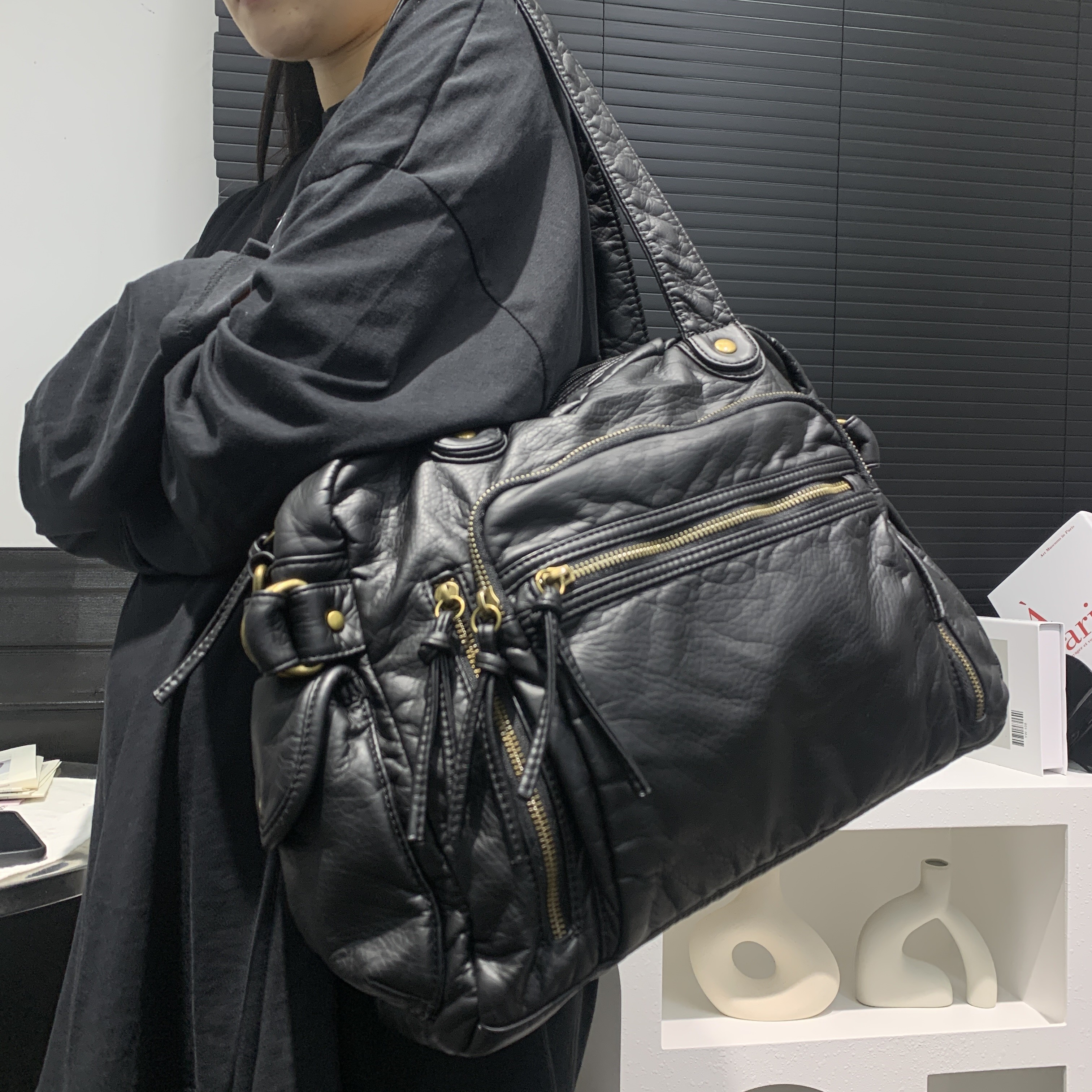 Women's Fashion Retro Tote Bag - Women Bags Low Price ulasan dan harga