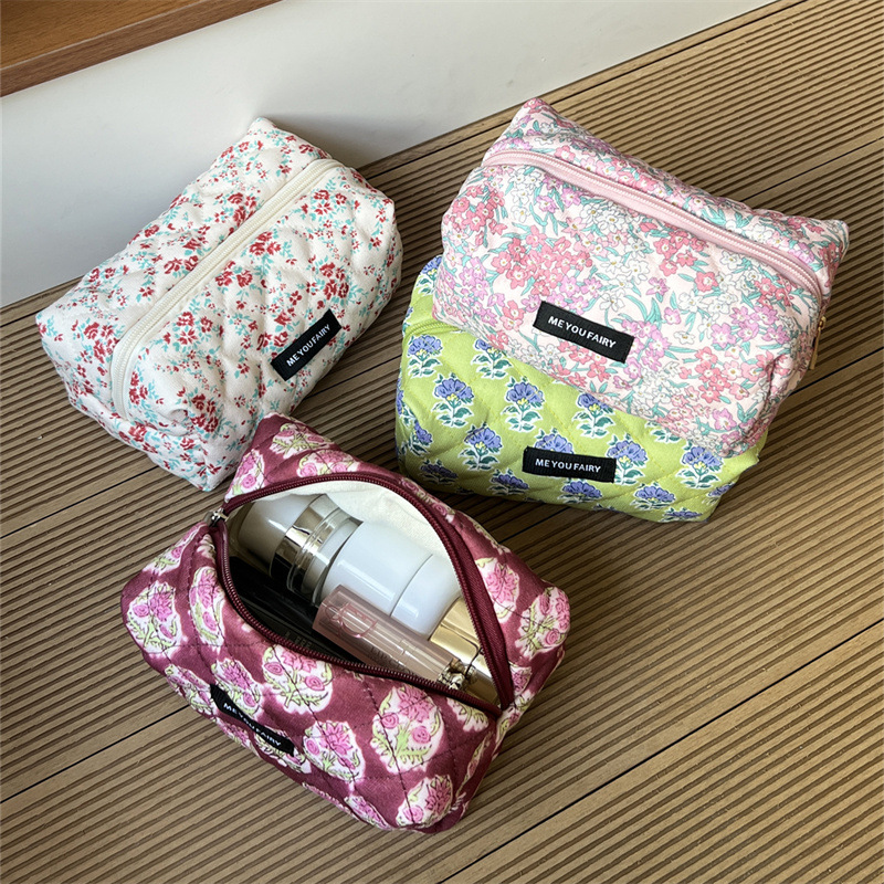 2025 Vintage Floral Vanity Cas - Women Vanity Bags ulasan dan harga