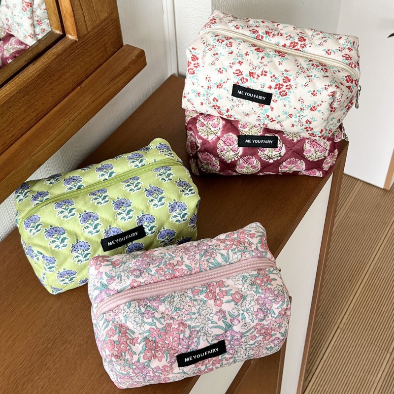 2025 Vintage Floral Vanity Cas - Women Vanity Bags ulasan dan harga