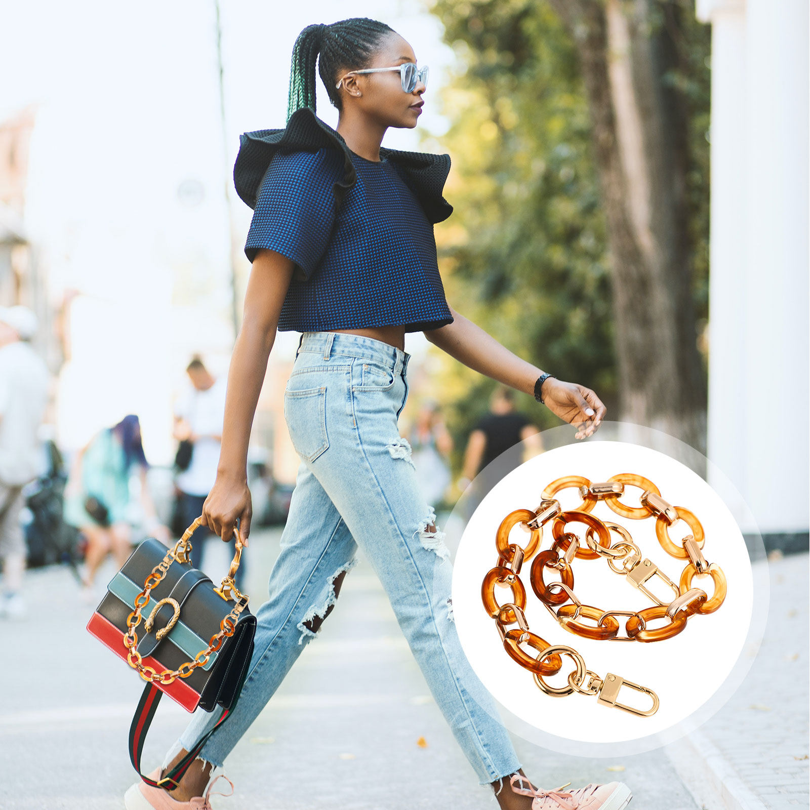 Retro Decorative Resin Bag Cha - Women'S Retro Bags ulasan dan harga