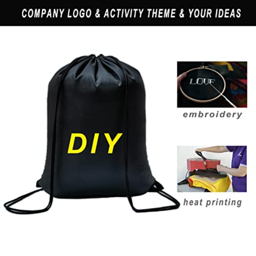 100 Pack Drawstring Backpack B - Women'S Yoga Bags ulasan dan harga