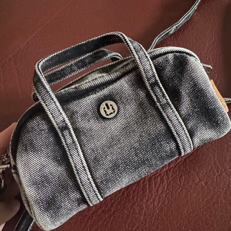 Korean Casual Mini Denim Box B - Women Bags Max ulasan dan harga
