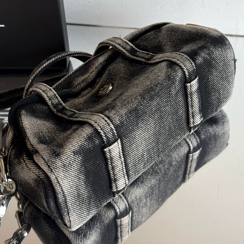Korean Casual Mini Denim Box B - Women Bags Max ulasan dan harga